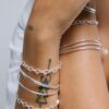 Pulsera lisa triple - Imagen 2